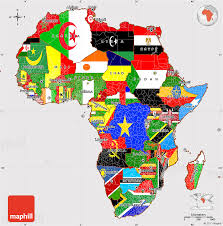 map of Africa